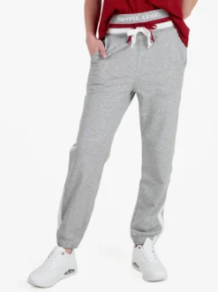 Wit Girl Pantaloni tuta da donna con coulisse e polsini