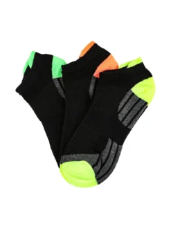 Wrk Confezione da 3 paia di fantasmini unisex