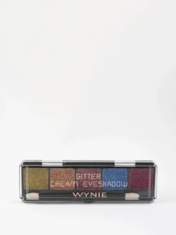 Wynie Cosmetics Palette ombretto glitter 5 colori