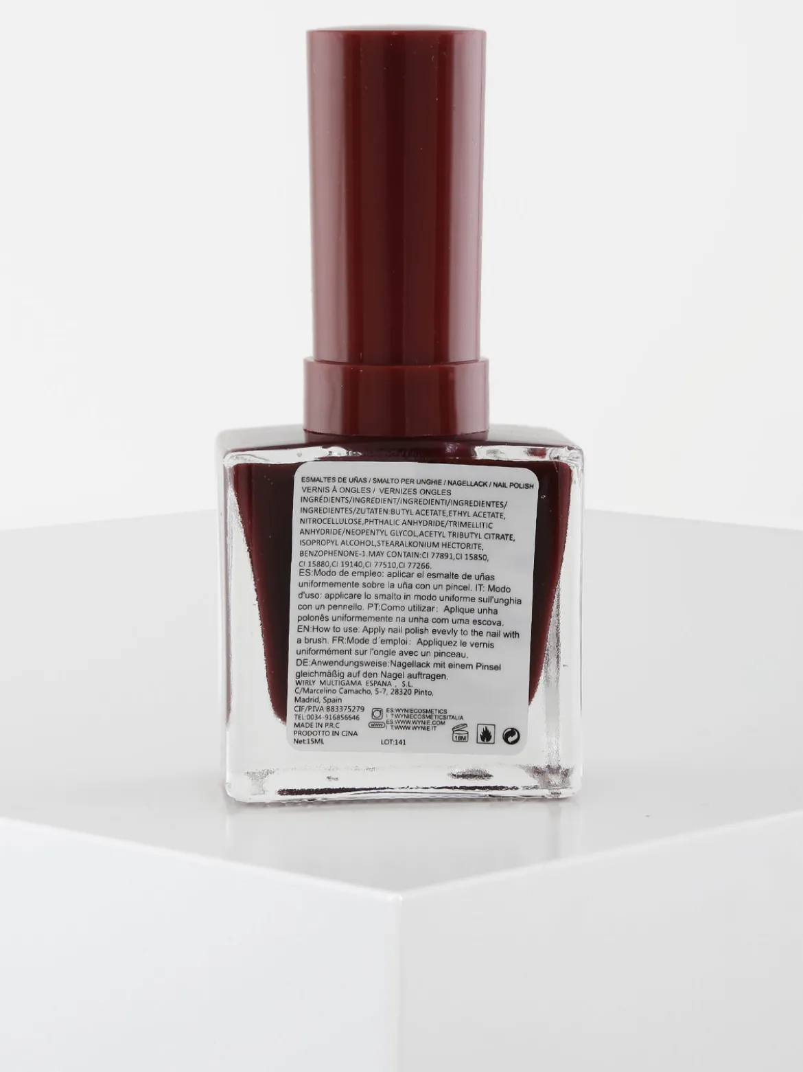 Wynie Cosmetics Smalto unghie a lunga durata