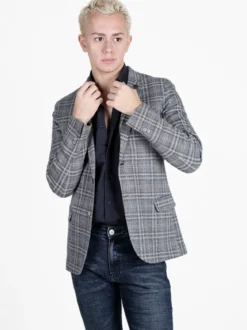 X-Cape Blazer classico da uomo a quadri