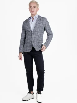 X-Cape Blazer classico da uomo a quadri