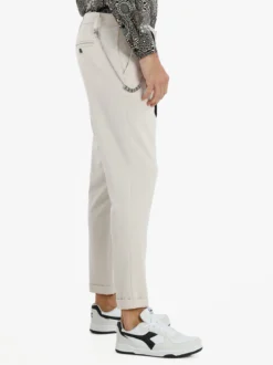 X-Cape Pantaloni casual da uomo con catena