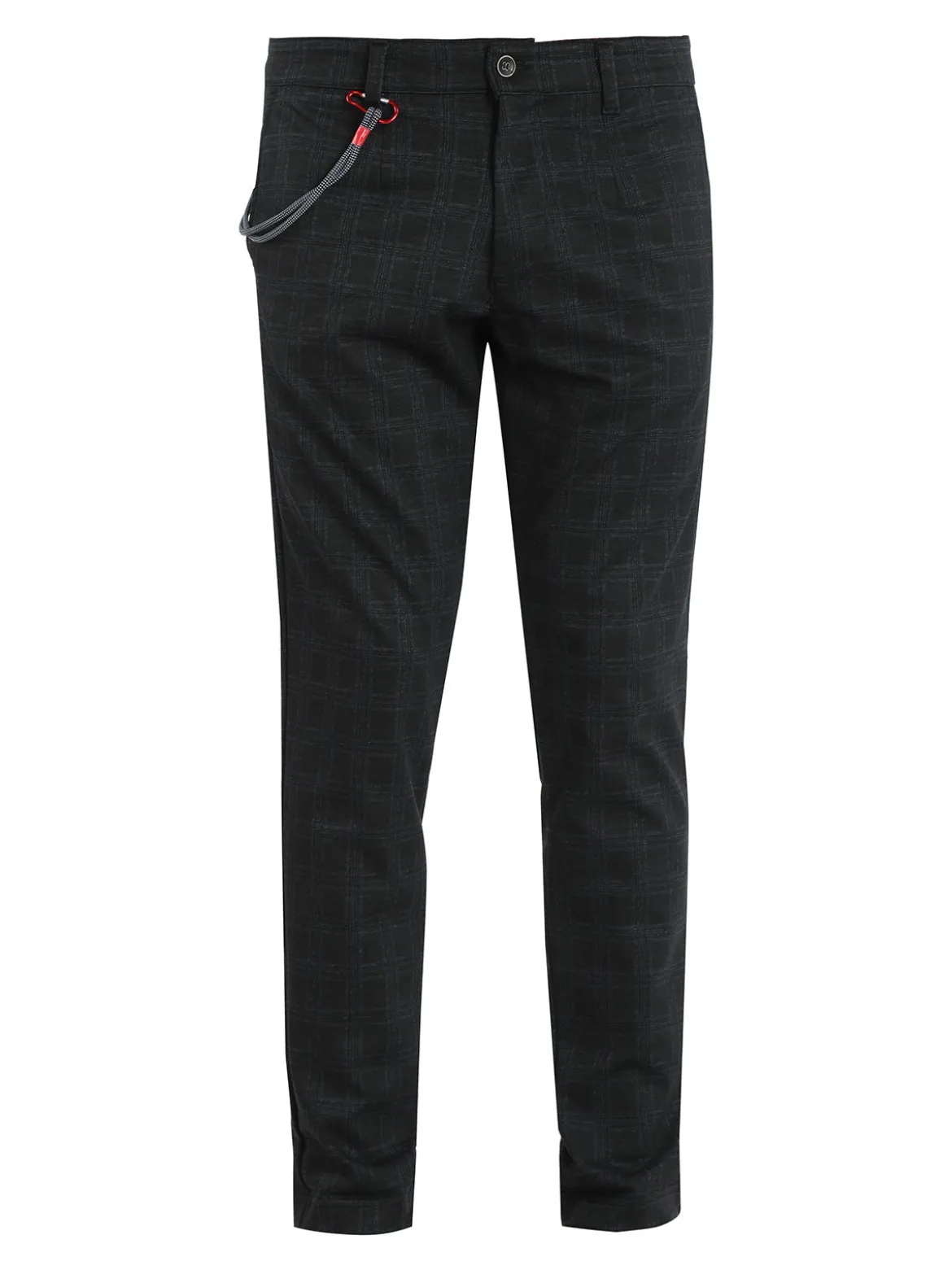 X-Cape Pantaloni casual da uomo con stampa a quadri