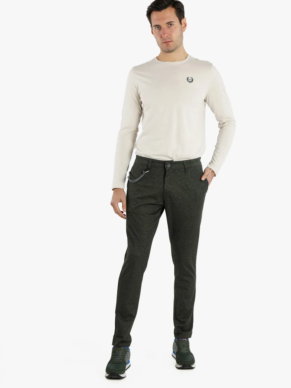 X-Cape Pantaloni casual da uomo slim fit
