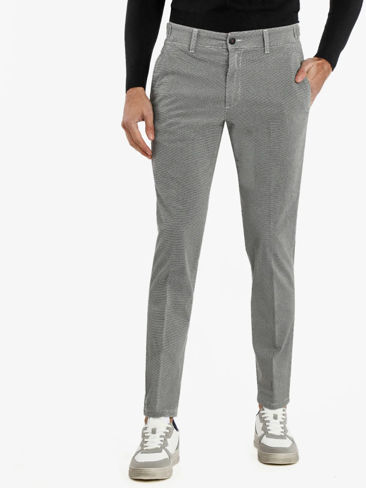 X-Cape Pantaloni casual slim fit da uomo taglie grandi