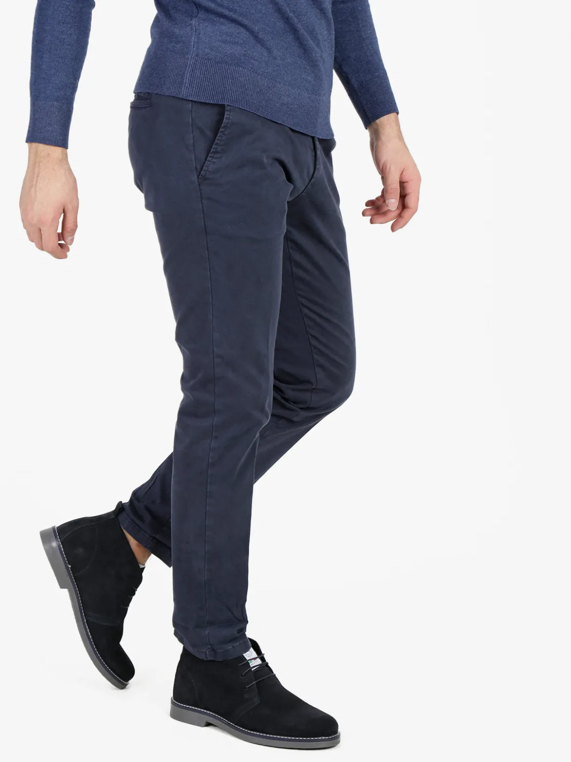 X-Cape Pantaloni casual slim fit da uomo taglie grandi