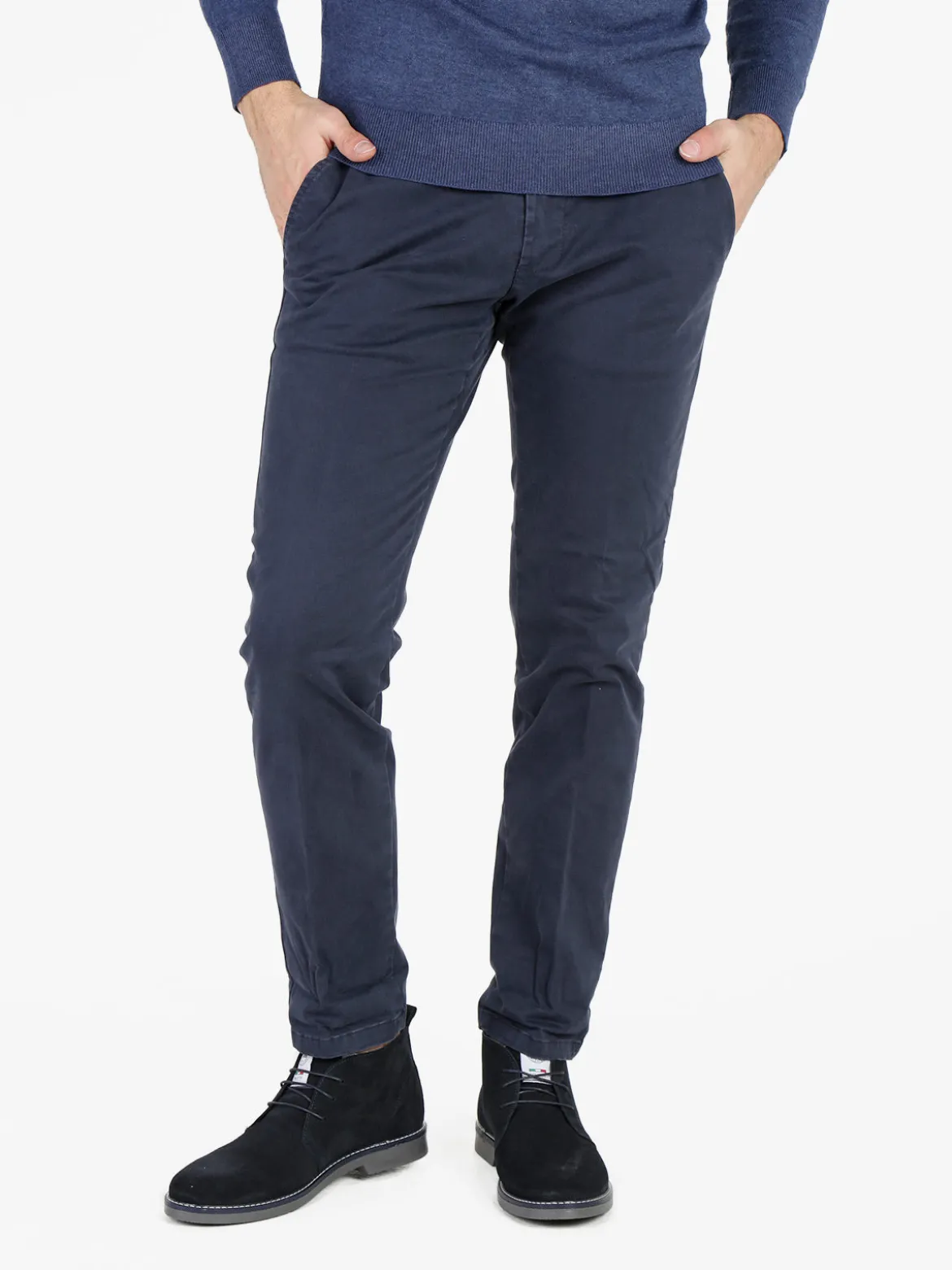 X-Cape Pantaloni casual slim fit da uomo taglie grandi