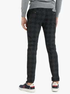 X-Cape Pantaloni slim fit da uomo a quadri