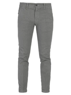 X-Cape Pantaloni slim fit da uomo in cotonte texturizzato