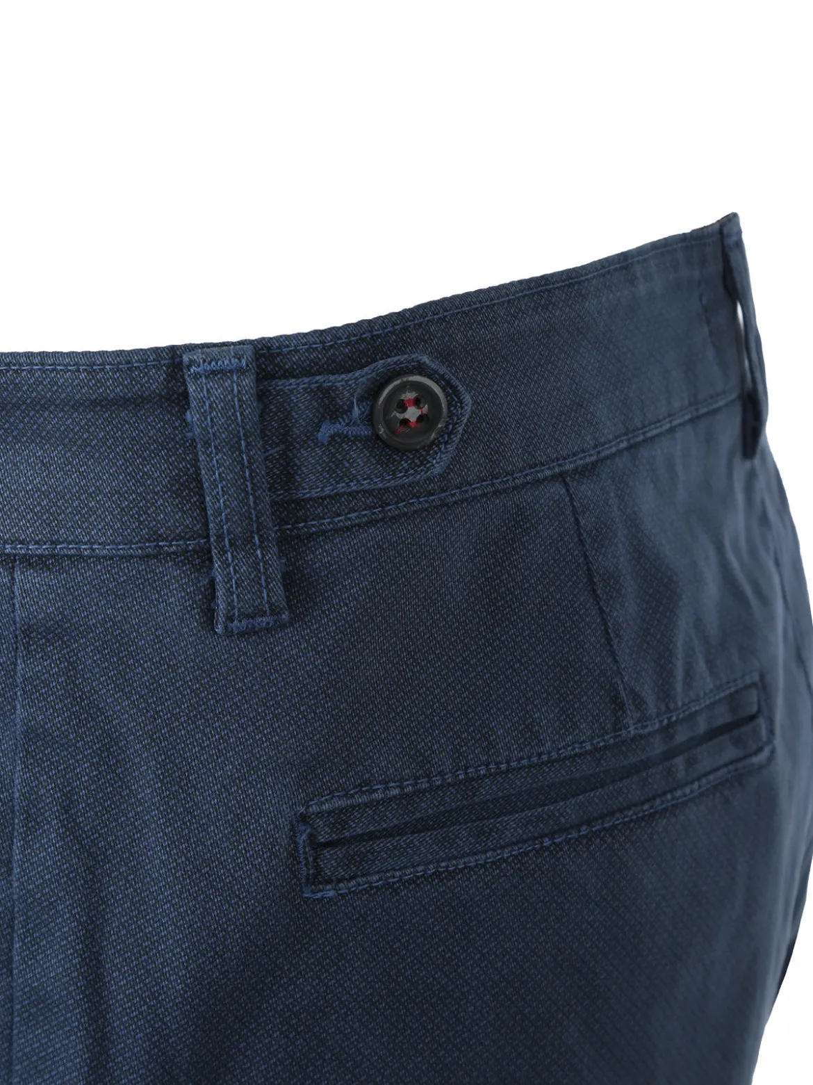 X-Cape Pantaloni uomo slim fit con stampa micro texture - blu