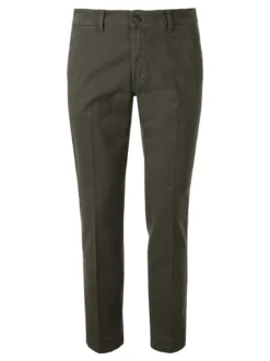 X-Cape Pantaloni uomo slim fit con stampa micro texture - militare