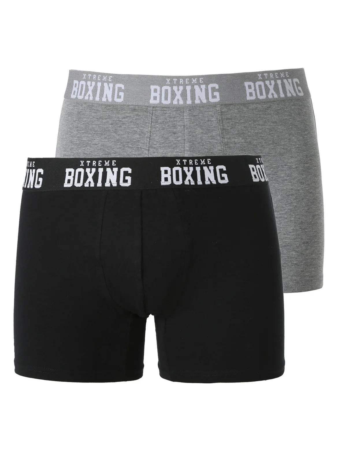 Xtreme Boxing Confezione da 2 boxer uomo in cotone