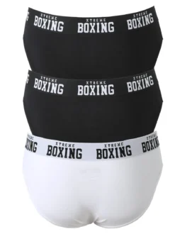 Xtreme Boxing Confezione da 3 slip uomo in cotone