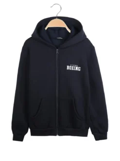 Xtreme Boxing Felpa da ragazzo con cappuccio e zip