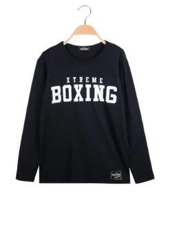Xtreme Boxing Maglietta girocollo con stampa scritta