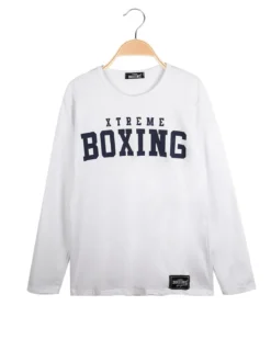 Xtreme Boxing Maglietta girocollo con stampa scritta