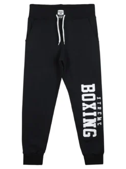 Xtreme Boxing Pantaloni sportivi da ragazzo con coulisse e polsini - blu scuro