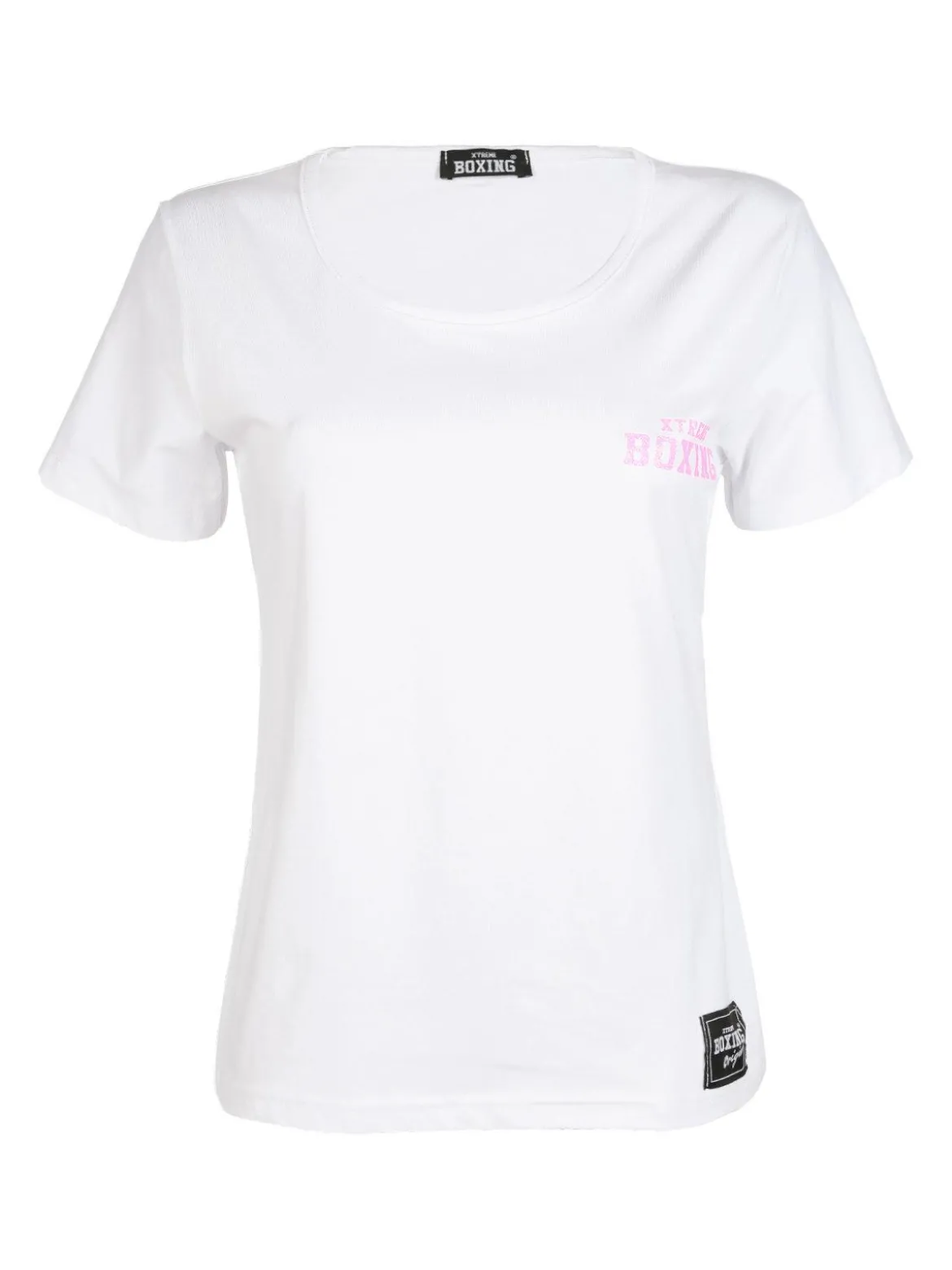 Xtreme Boxing T-shirt donna girocollo con scritta