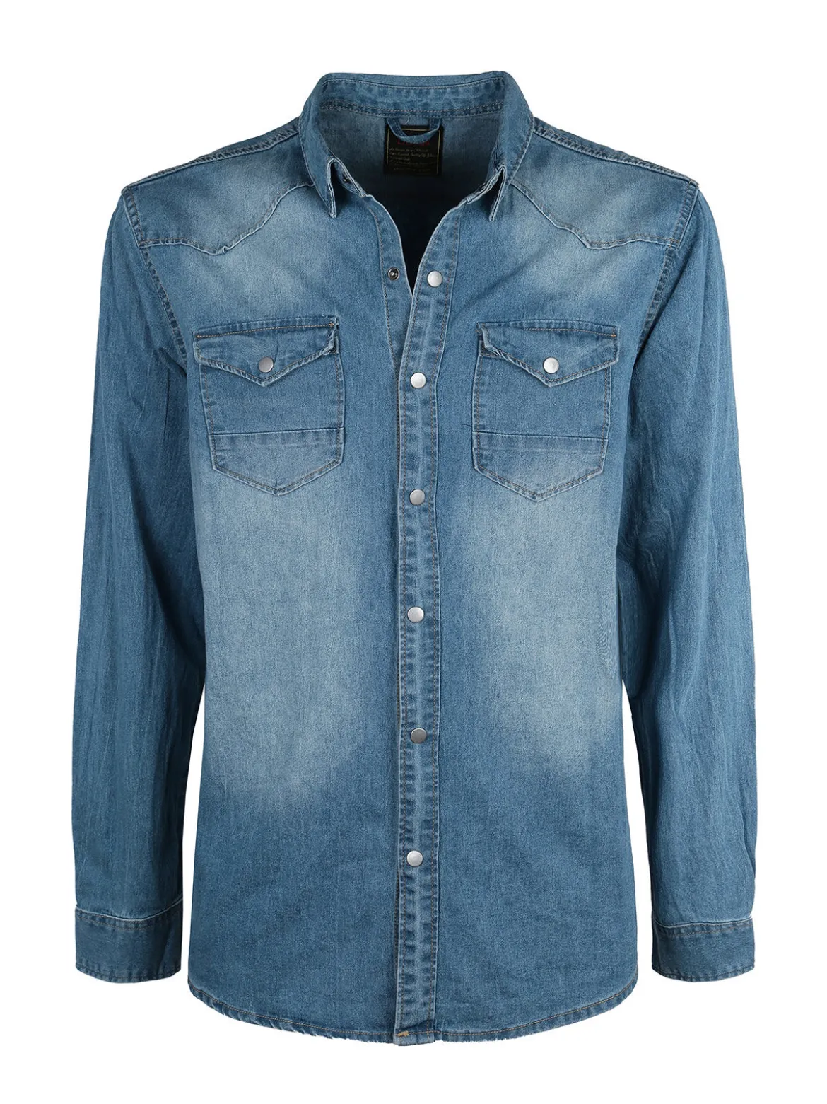 Yes Design Camicia uomo in jeans