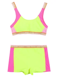 Yes! Do Kid'S Bikini da bambina a fascia con boxer