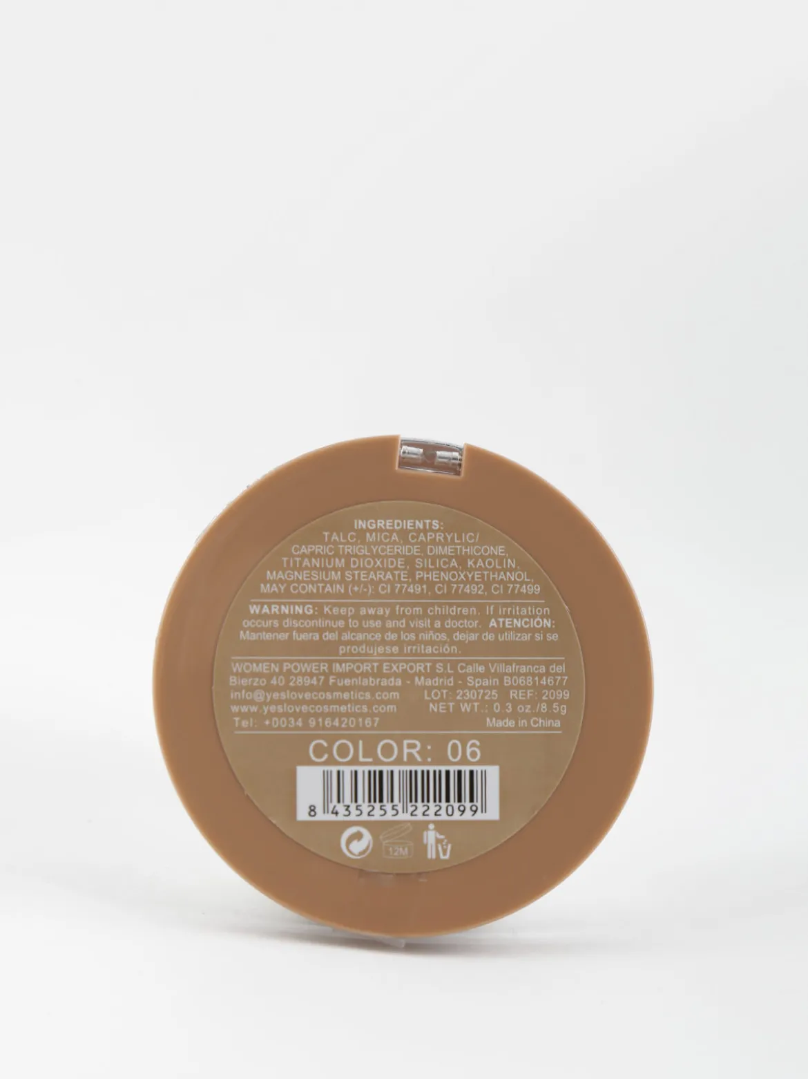 Yes Love Cosmetics Cipria illuminante in polvere