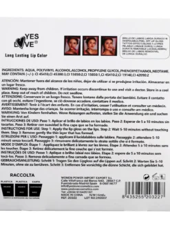 Yes Love Cosmetics Lucidalabbra a lunga durata