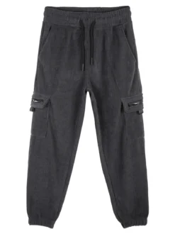 Yi Boy Pantaloni da bambino in velluto a coste