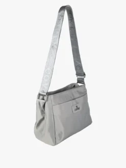 You Young Coveri Borsa a tracolla da donna in nylon - grigio