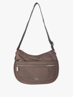 You Young Coveri Borsa a tracolla da donna in nylon - moro
