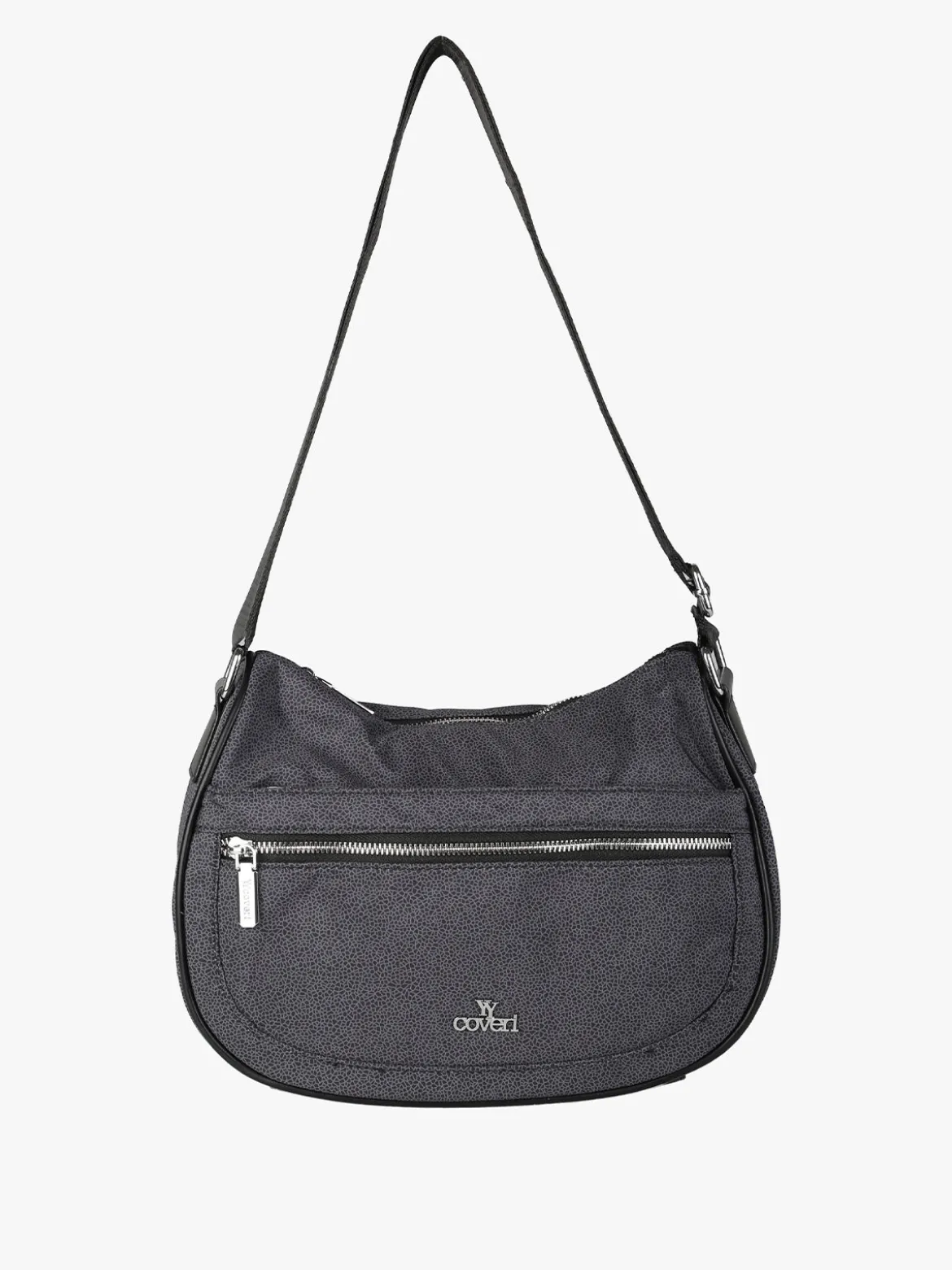 You Young Coveri Borsa a tracolla da donna in nylon - nero