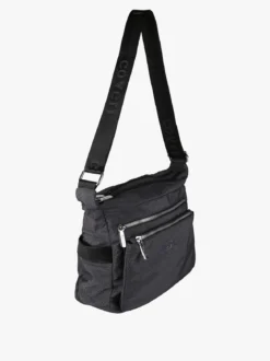 You Young Coveri Borsa a tracolla da donna in nylon - nero
