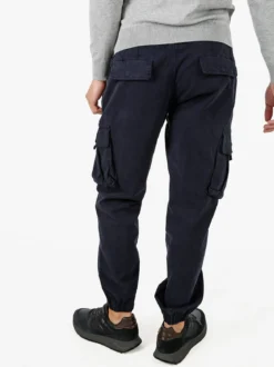 Zeta Pantaloni cargo da uomo con coulisse - blu scuro